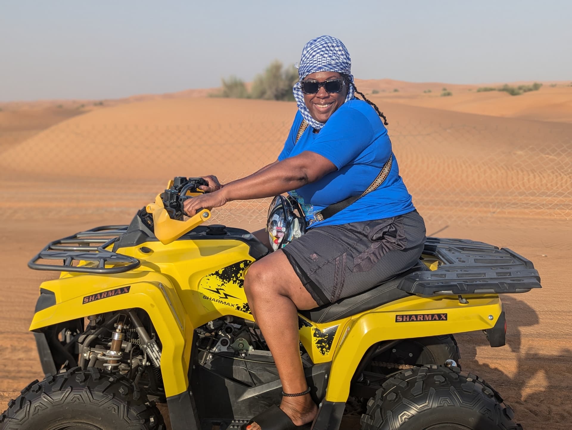 Dubai · desert dune riding