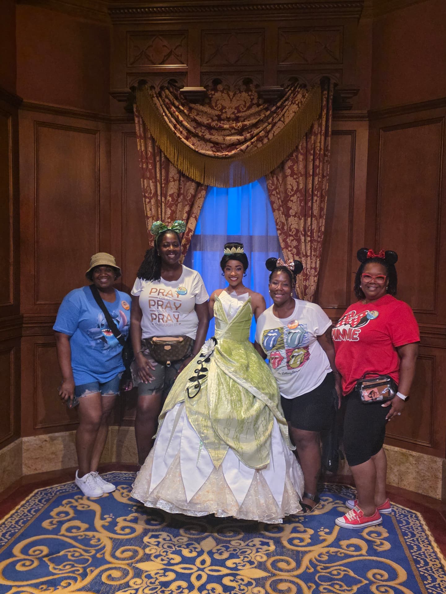 Orlando · meeting Princess Tiana